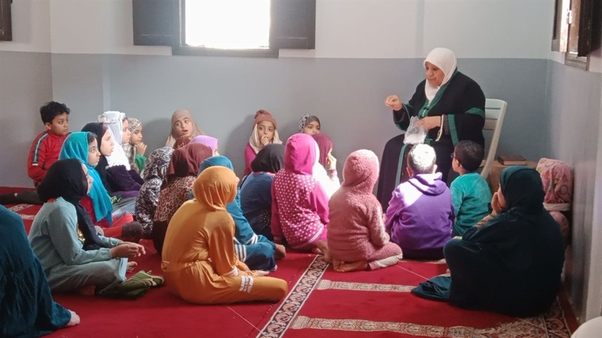 <strong>برامج تثقيفية للأطفال بعدد من المساجد</strong>
