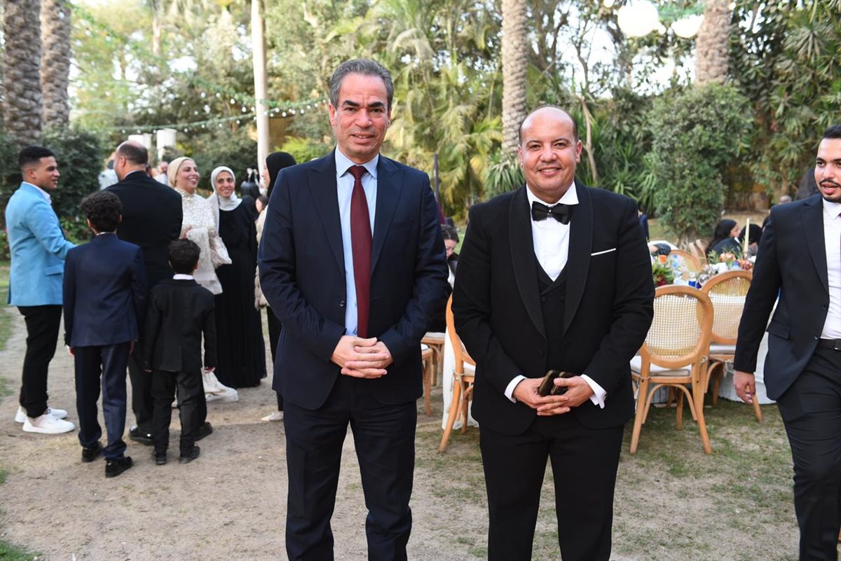 جانب من زفاف كريمة الإعلامي محمد ناقد