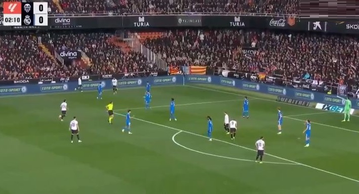 Valencia vs Real Madrid live