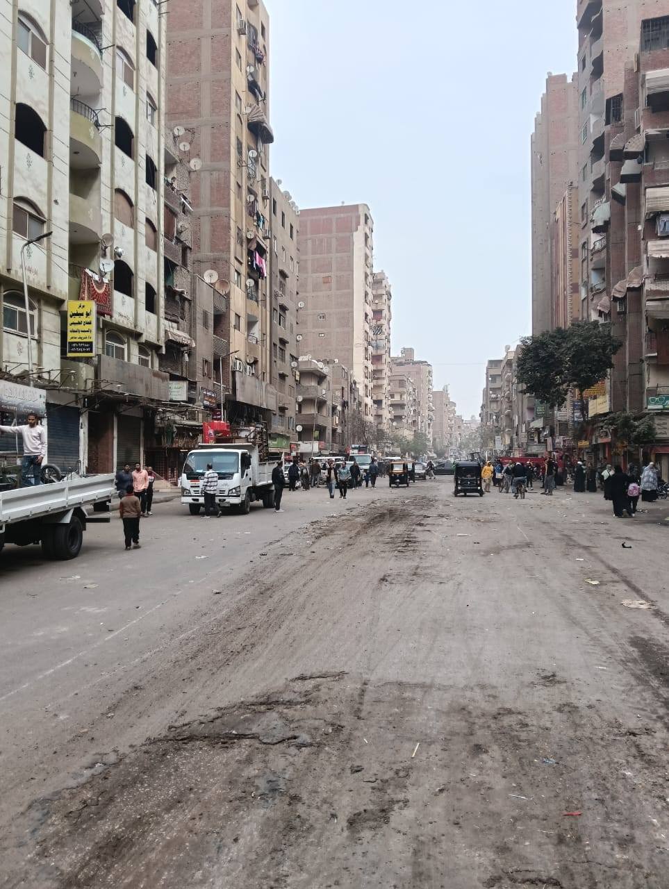 جانب من الحملات المكثفة في حي العمرانية