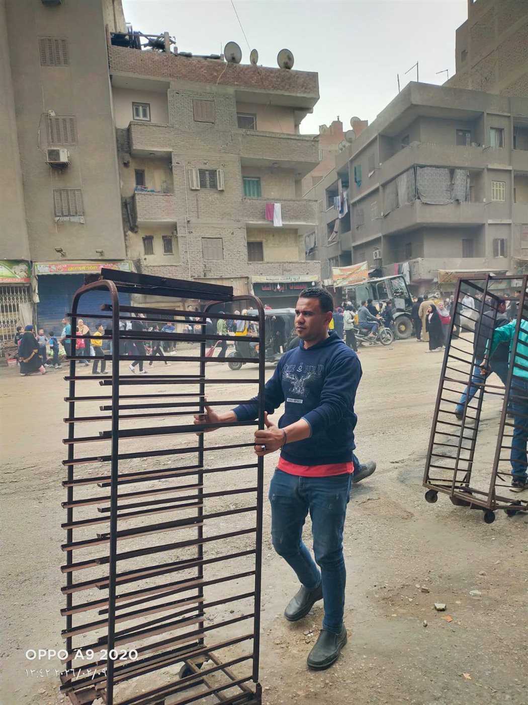 جانب من الحملات المكثفة في حي العمرانية
