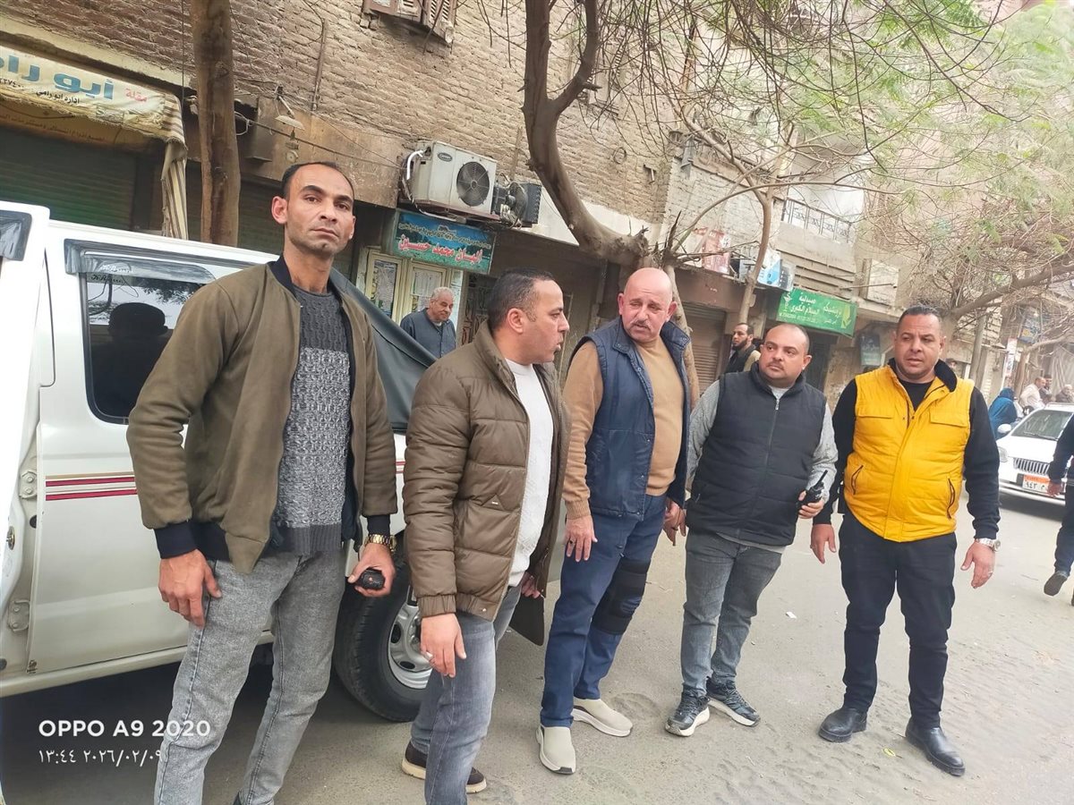 جانب من الحملات المكثفة في حي العمرانية