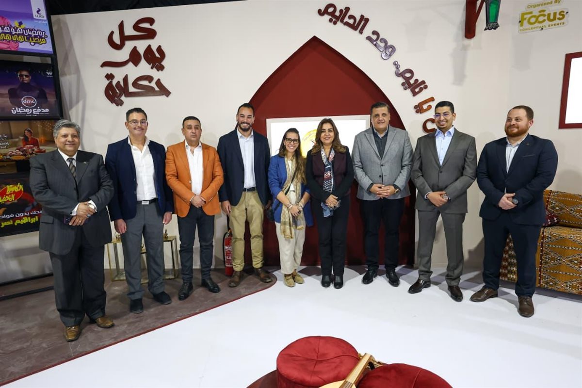 جانب من زيارة وزيرة التنمية المحلية لمقر مبادرة 