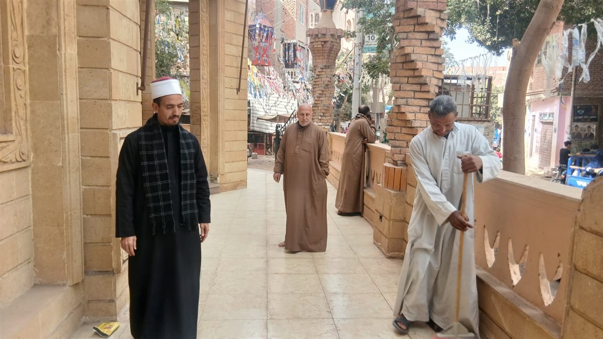 أوقاف الفيوم تواصل فعاليات حملة النظافة الموسعة بالمساجد استعدادًا لشهر رمضان المبارك