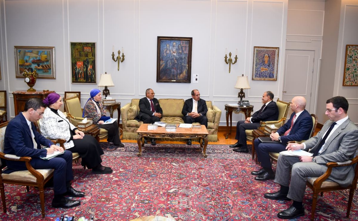 <strong>وزير الخارجية يستقبل رئيس الجامعة البريطانية في مصر</strong>