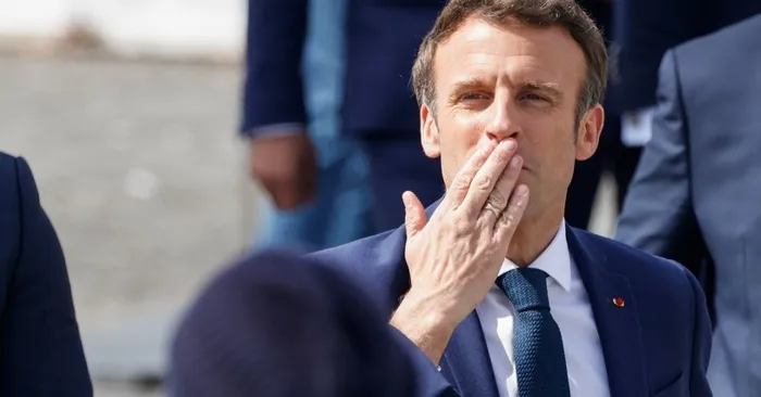 <strong>الرئيس الفرنسي إيمانويل ماكرون</strong>