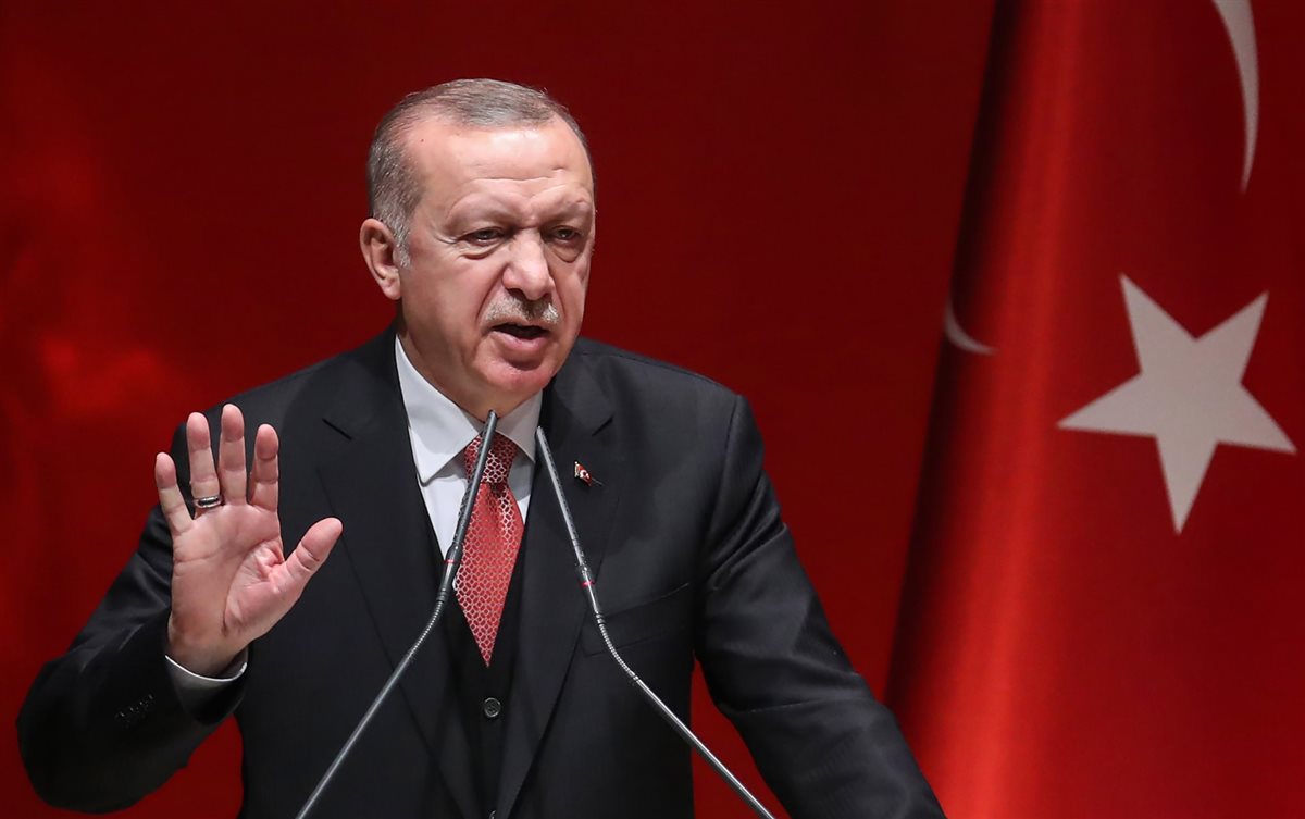 <strong>الرئيس التركي رجب طيب أردوغان</strong>