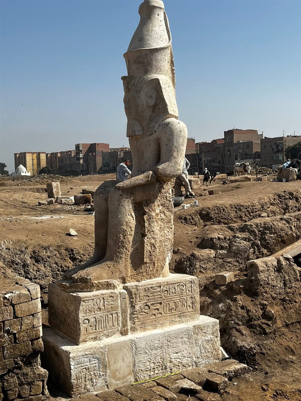 تمثال رمسيس في المنيا&nbsp;