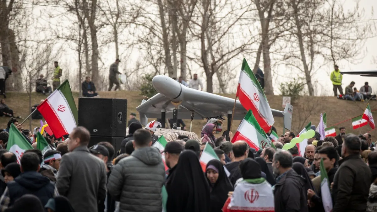 <strong>مسيرات في طهران</strong>