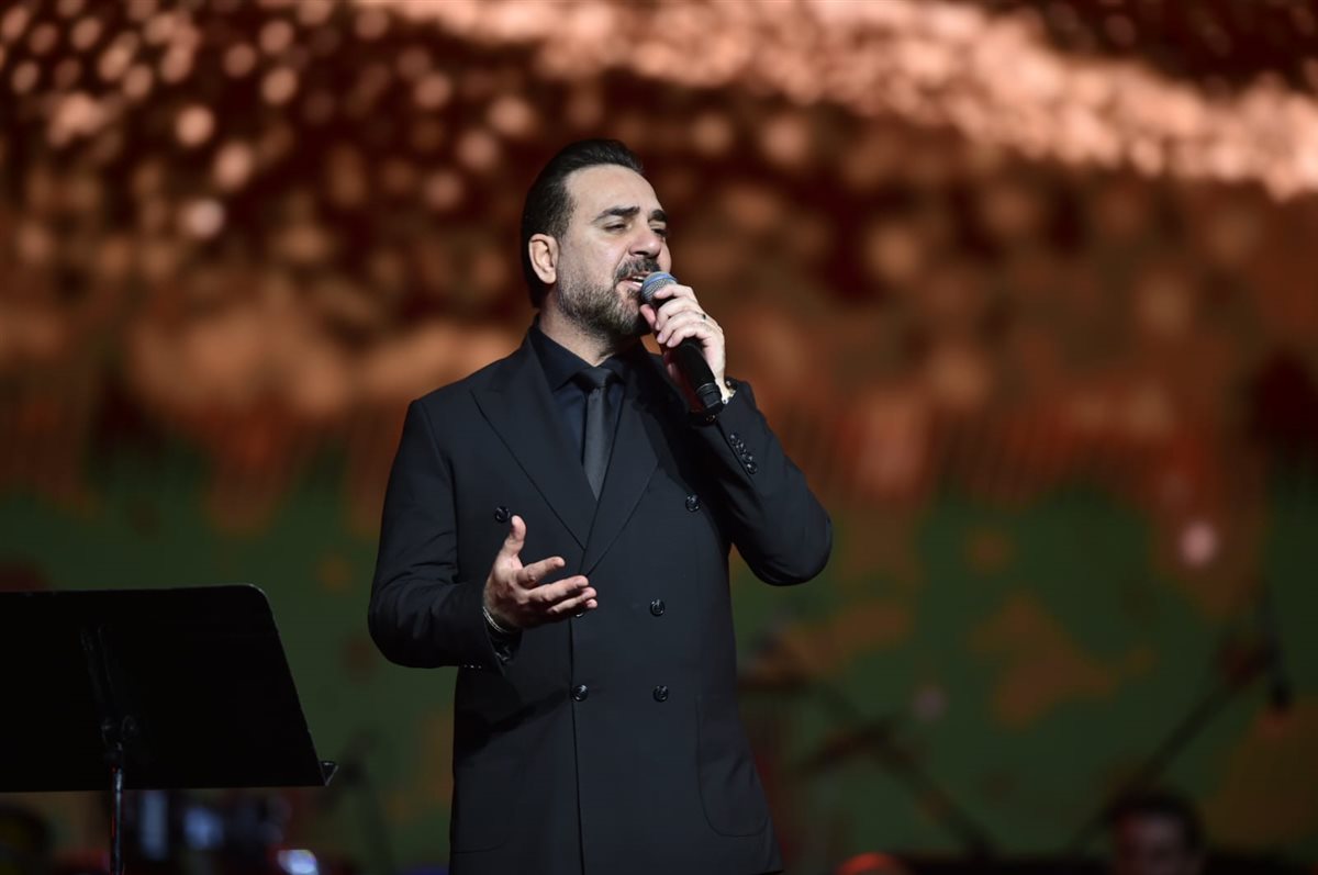 وائل جسار في حفله بدار الأوبرا