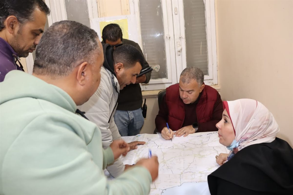 جولة ميدانية لرئيس مياه الفيوم لضبط ضغوط المياه بسنورس بالفيوم&nbsp;
