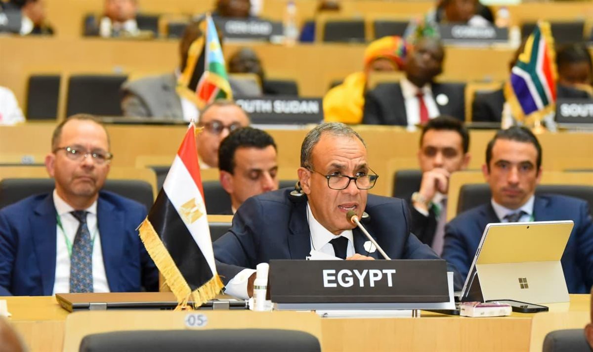 <strong>وزير الخارجية من الاتحاد الإفريقي</strong>