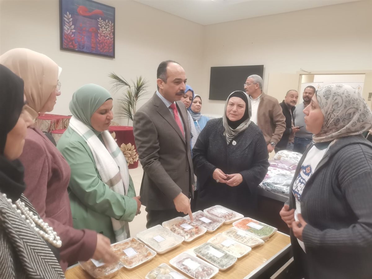 جانب من افتتاح المعرض&nbsp;