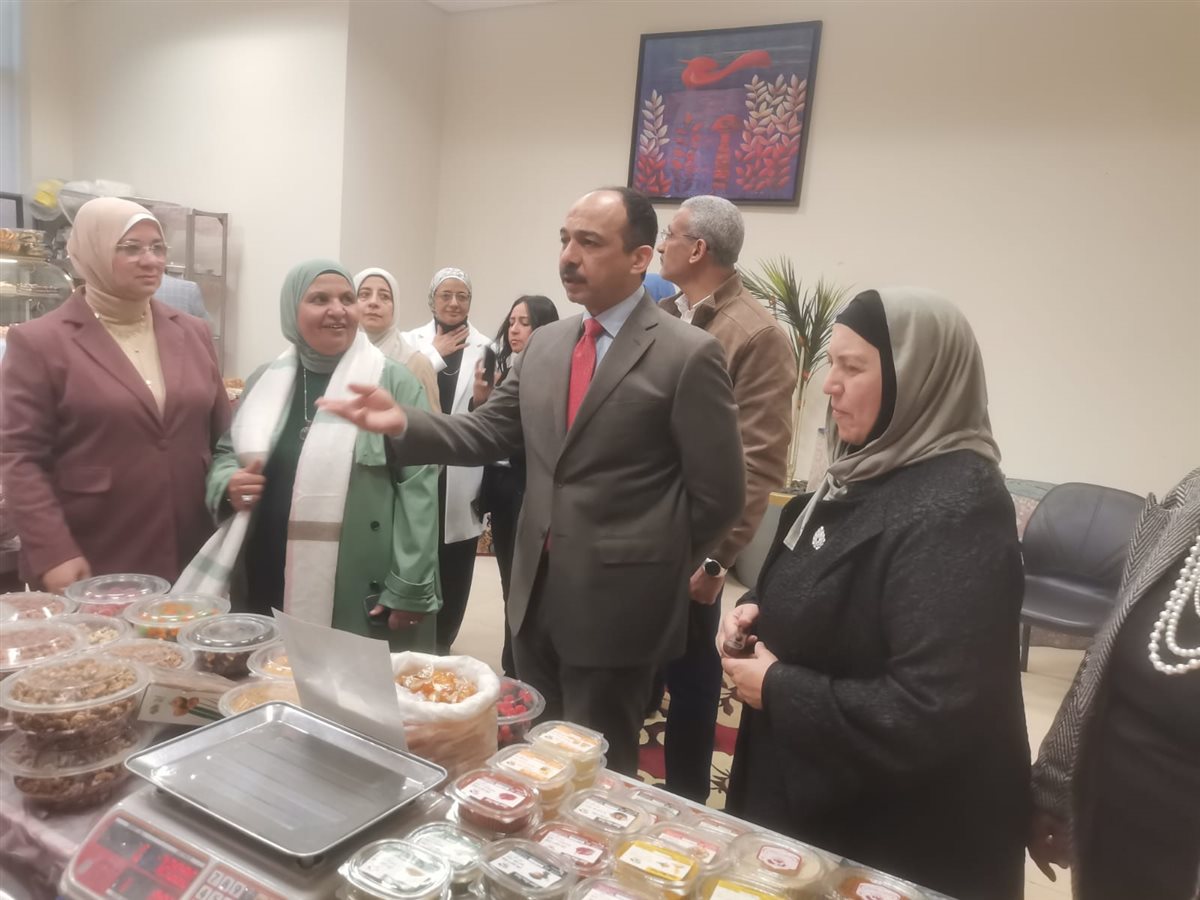 جانب من افتتاح المعرض&nbsp;
