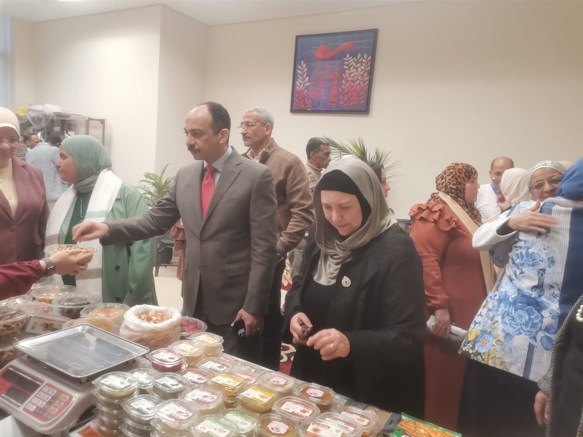 جانب من افتتاح المعرض&nbsp;
