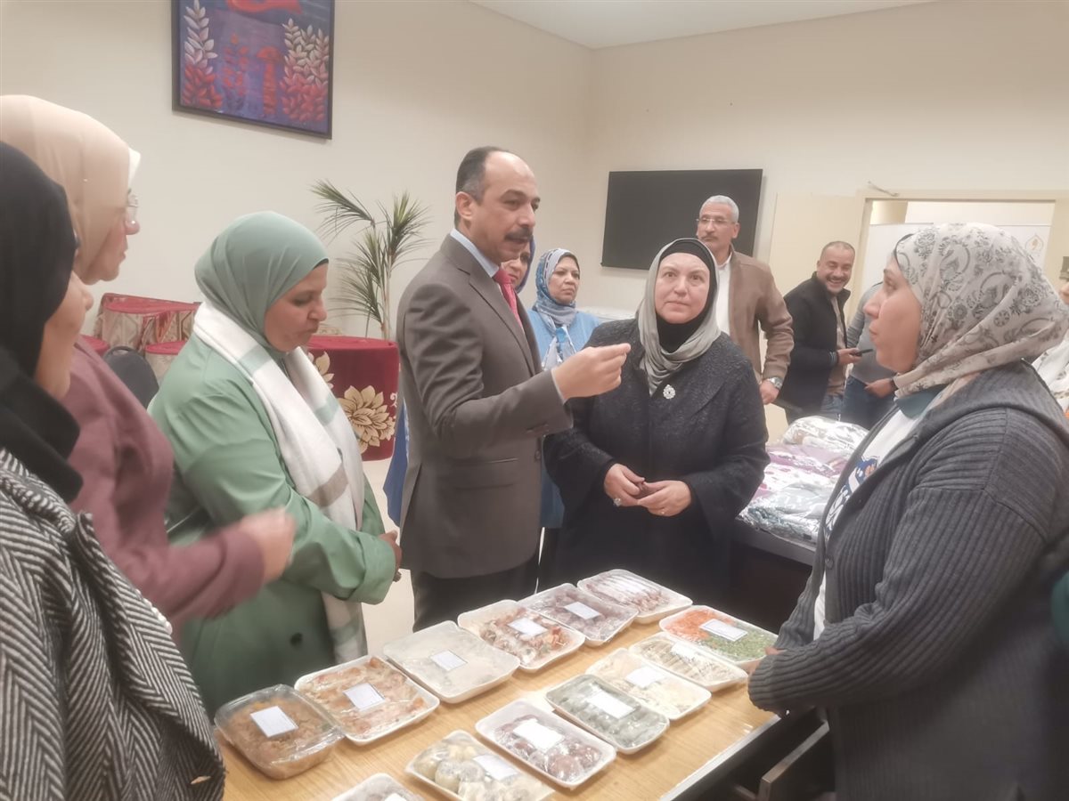 جانب من افتتاح المعرض&nbsp;