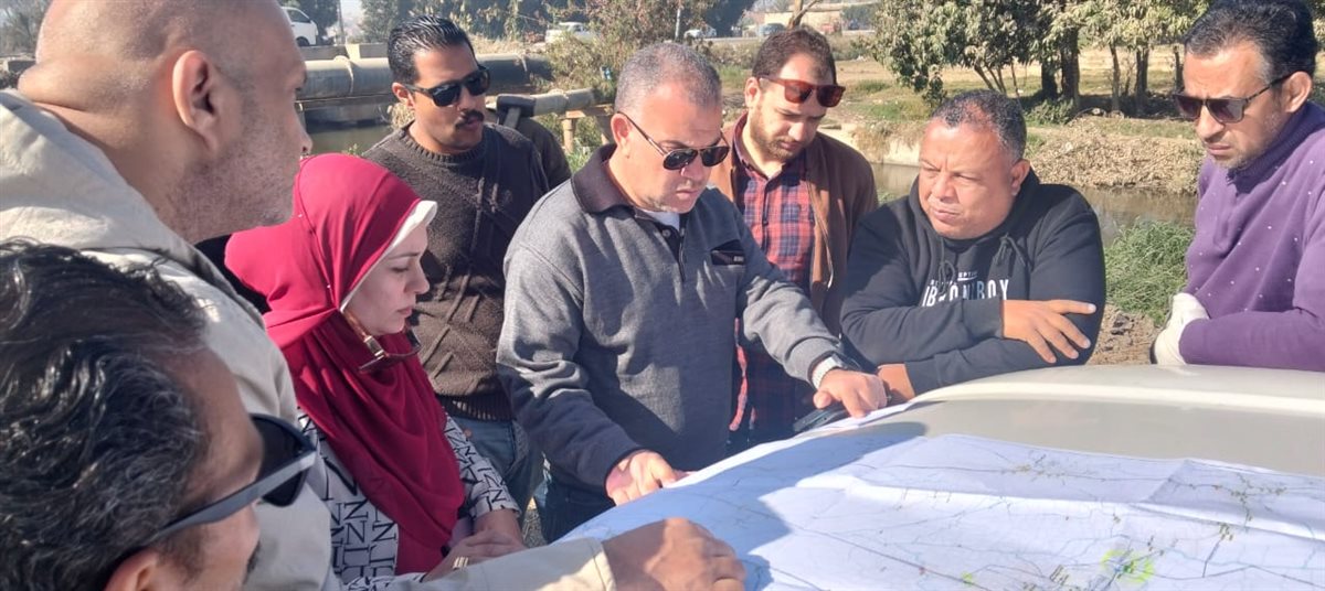 رئيس مياه الفيوم يتفقد خزان ورافع بيهمو ويتابع مسار الخط المغذي لتحسين ضغوط المياه بسنورس
