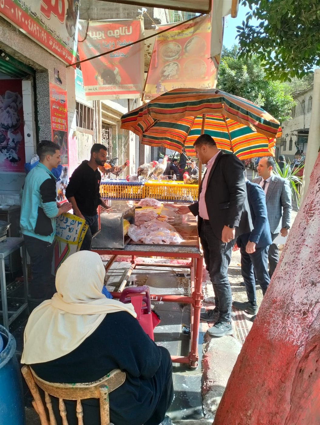 جانب من الحملات الرقابية