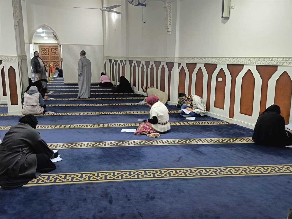 جانب من مسابقة حفظ القرآن