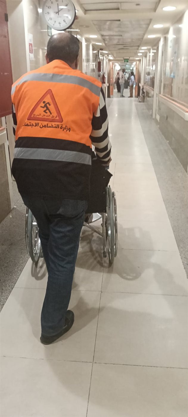 جانب من أعمال فريق التدخل السريع