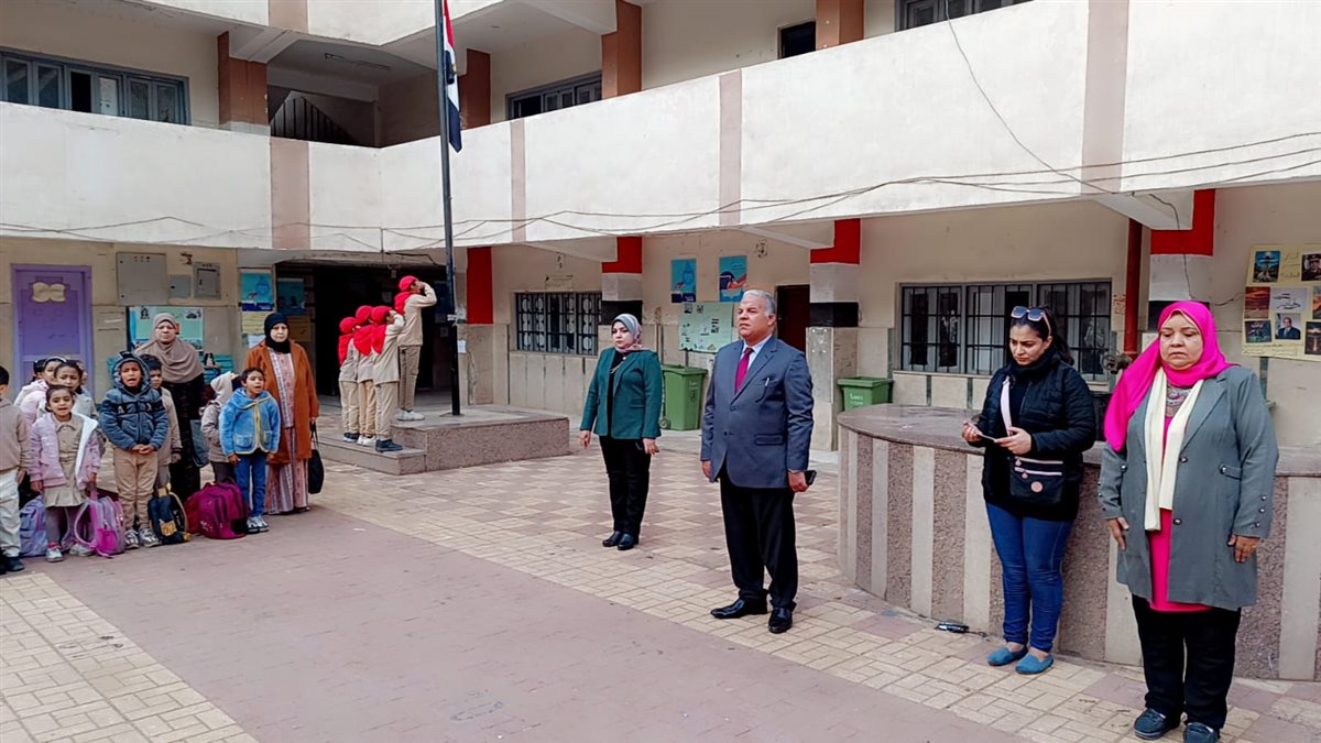 وكيل تعليم الفيوم يتابع انتظام الدراسة بمدرسة عثمان بن عفان الابتدائية&nbsp;