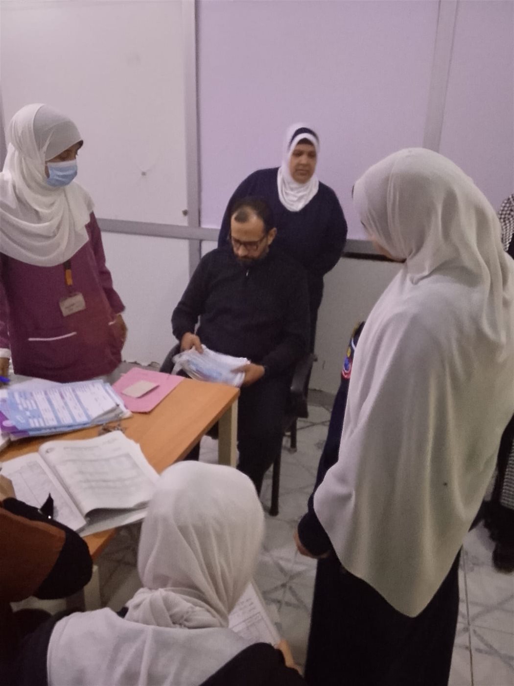 جولة مفاجئة لمدير إدارة الطب العلاجي للمرور على مستشفى الفيوم العام&nbsp;