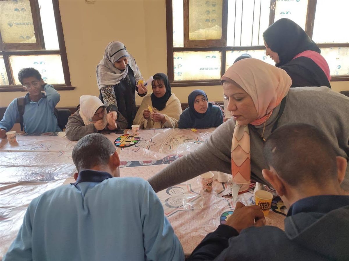 فوانيس وابتسامات… “أهلًا رمضان” يضيء قلوب طلاب التربية الفكرية بالغرق