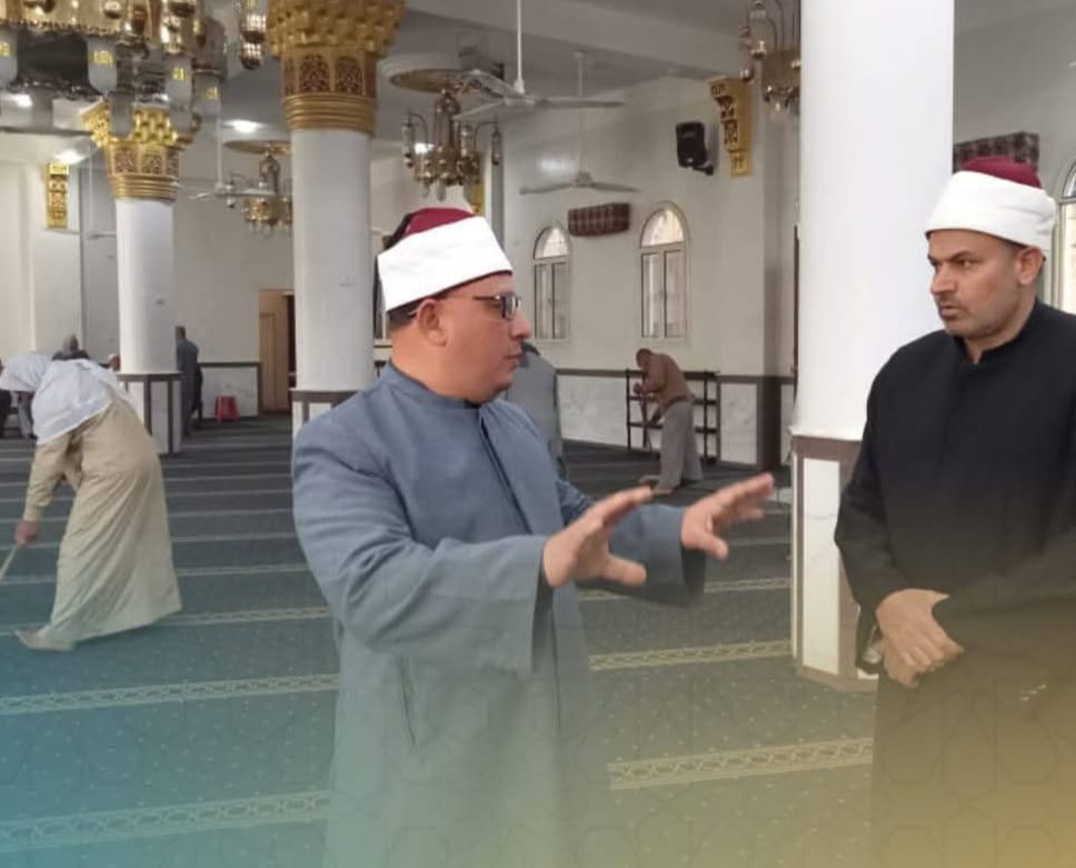 أوقاف الفيوم تواصل فعاليات حملة نظافة موسعة للمساجد استعدادًا لشهر رمضان المبارك