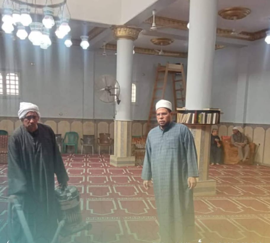 أوقاف الفيوم تواصل فعاليات حملة نظافة موسعة للمساجد استعدادًا لشهر رمضان المبارك