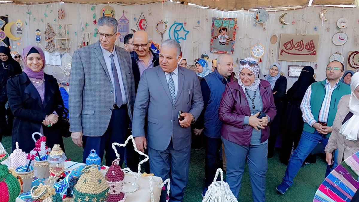 قبيصي يفتتح معرض «أهلاً رمضان» بتعليم الفيوم وتوزيع كراتين والملابس للطلاب وعمال الخدمات المعاونة غير القادرين&nbsp;
