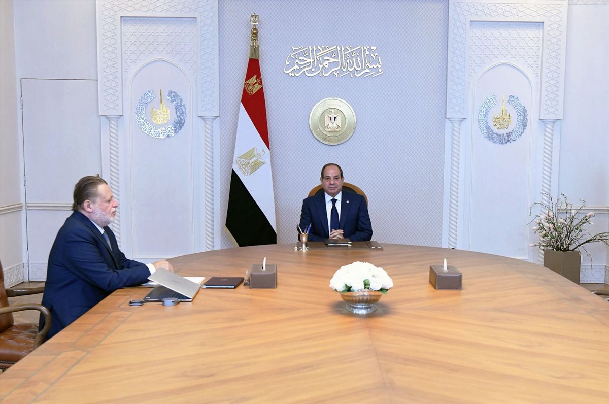 الرئيس السيسي ومحافظ البنك المركزي