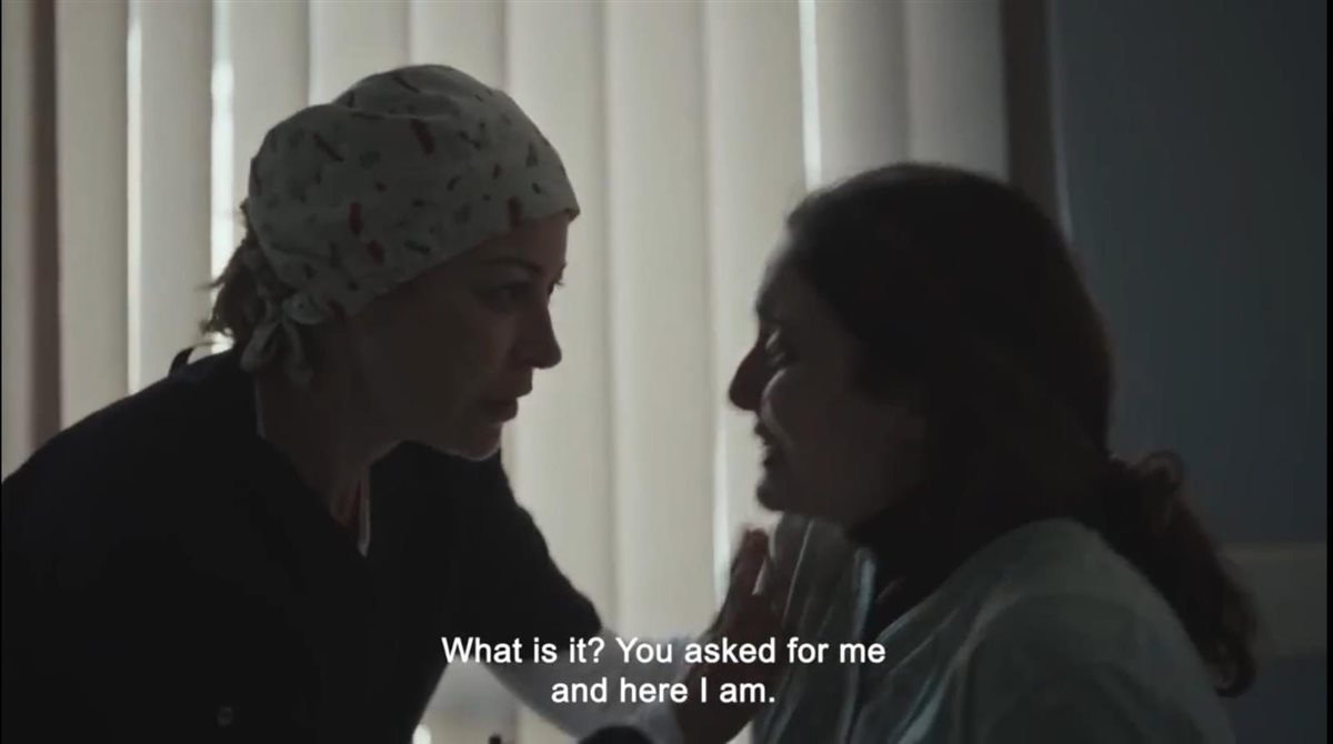 سارة يوسف ومنة شلبي في مسلسل صحاب الأرض
