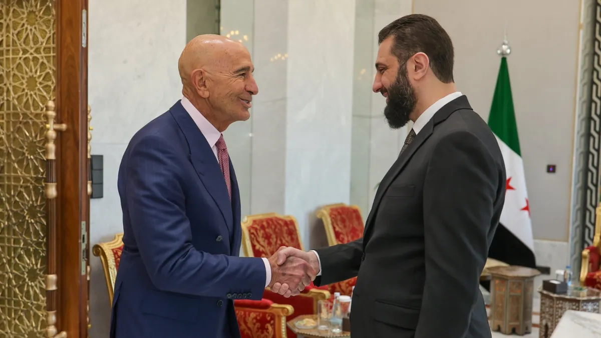 <strong>الشرع وباراك</strong>