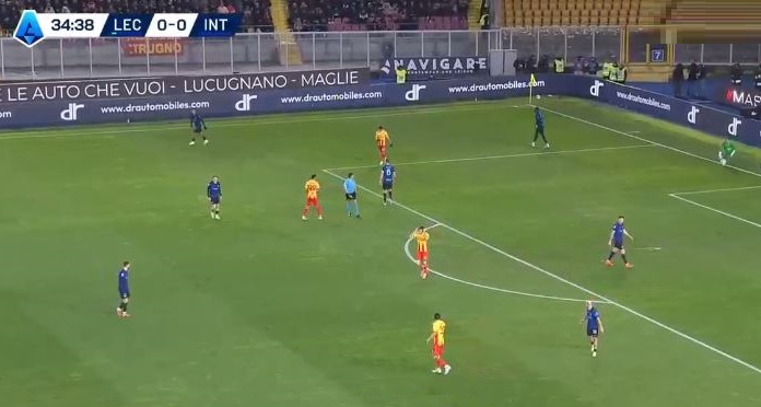 Lecce vs Inter Milan live&nbsp;