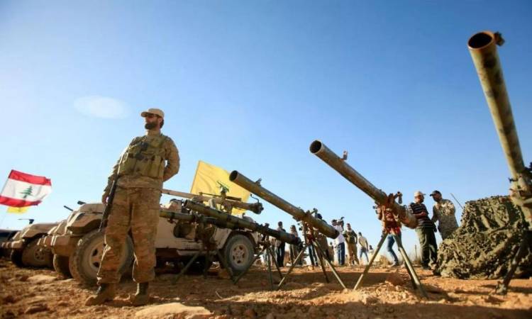 <strong>عناصر من قوات حزب الله</strong>