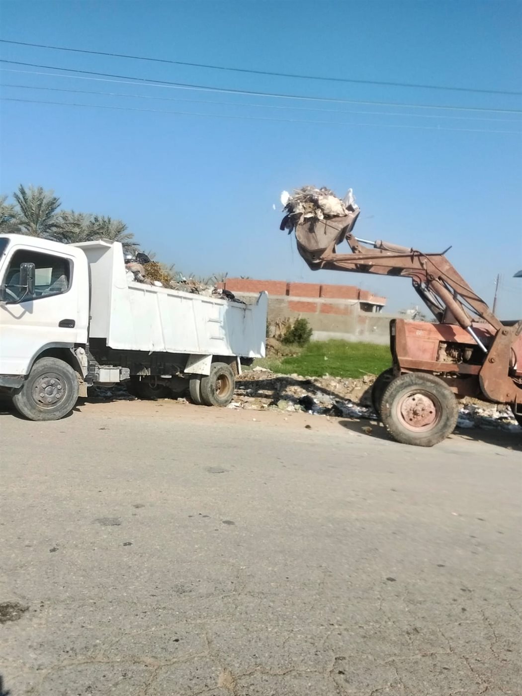 حملات للنظافة ورفع الإشغالات وتجميل الشوارع بمركز ومدينة الفيوم