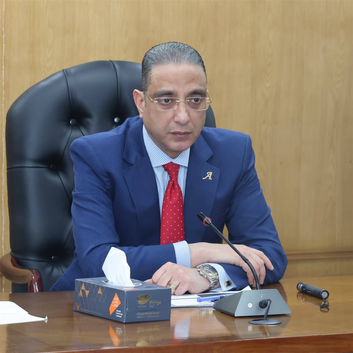 الدكتور أحمد الأنصاري محافظ الجيزة