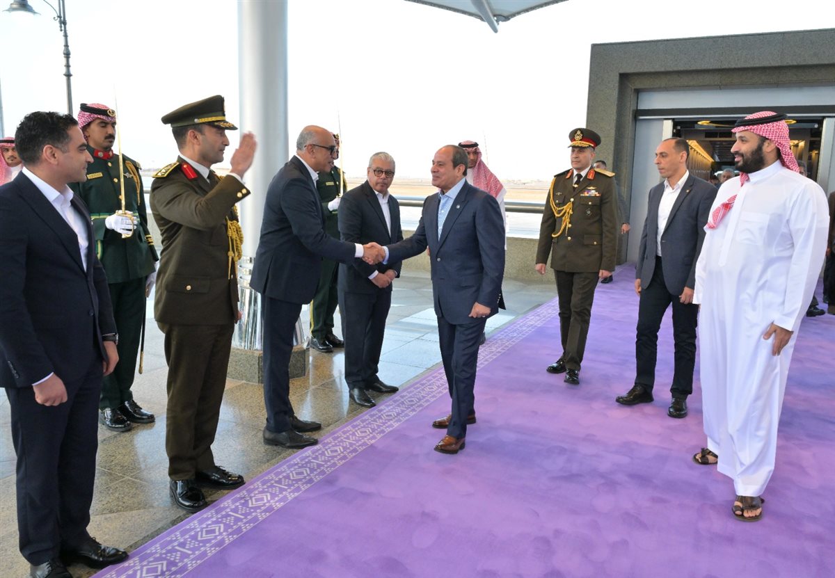 الرئيس السيسي وولي العهد السعودي