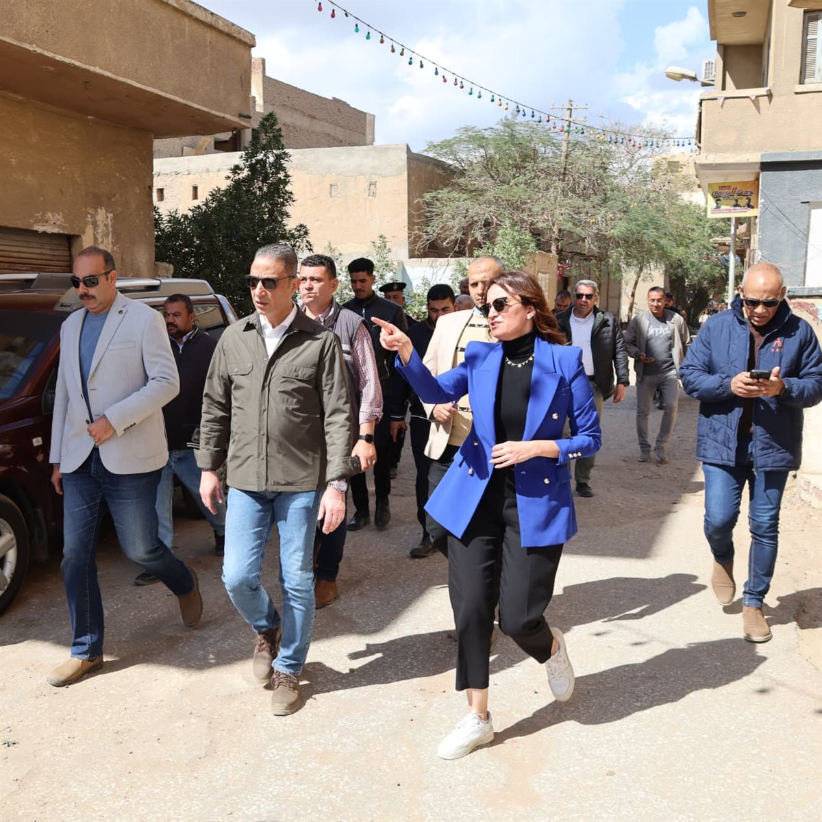 جانب من الزيارة