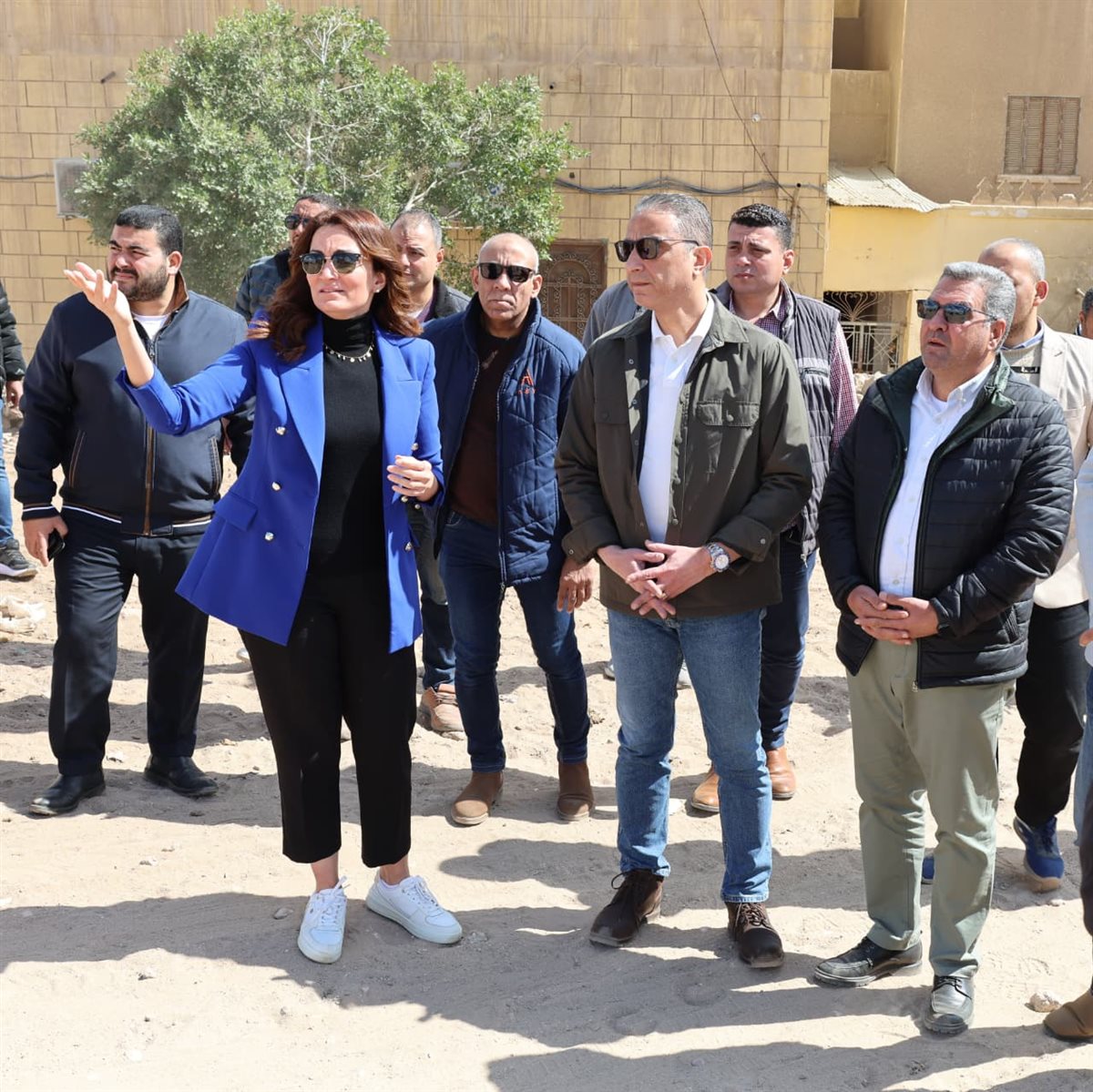 جانب من الزيارة