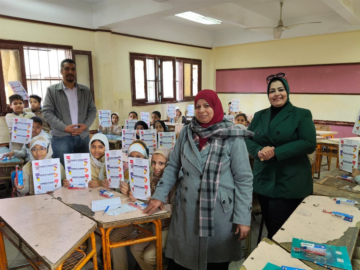 مياه الفيوم: بدء حملة توعية لغسيل الأسنان تستهدف 200 ألف تلميذ بالمرحلة الابتدائية
