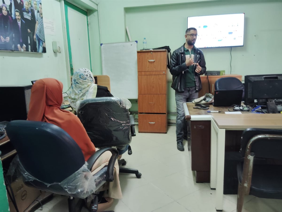 لرفع كفائتهم تدريب 15 من العاملين بصحة الفيوم على تحديد اعطال الكمبيوتر والعمل على أصلاحها
