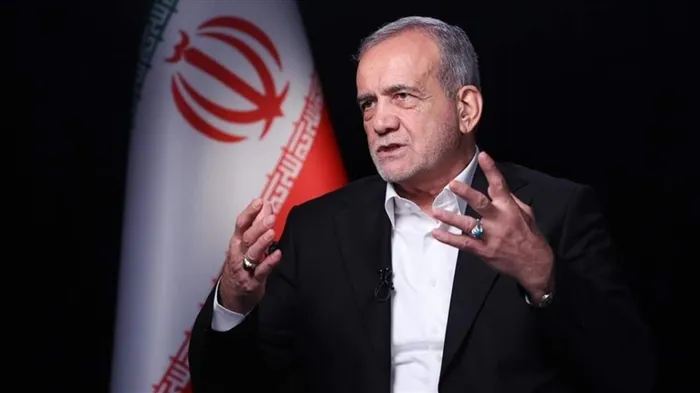 <strong>الرئيس الإيراني مسعود بزشكيان</strong>