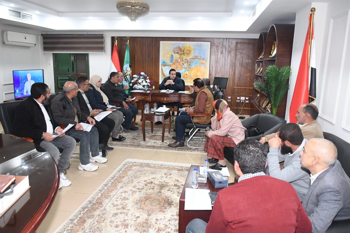 نائب محافظ الفيوم يتابع معدلات تنفيذ مشروعات الخطة الاستثمارية للعام المالي الجاري