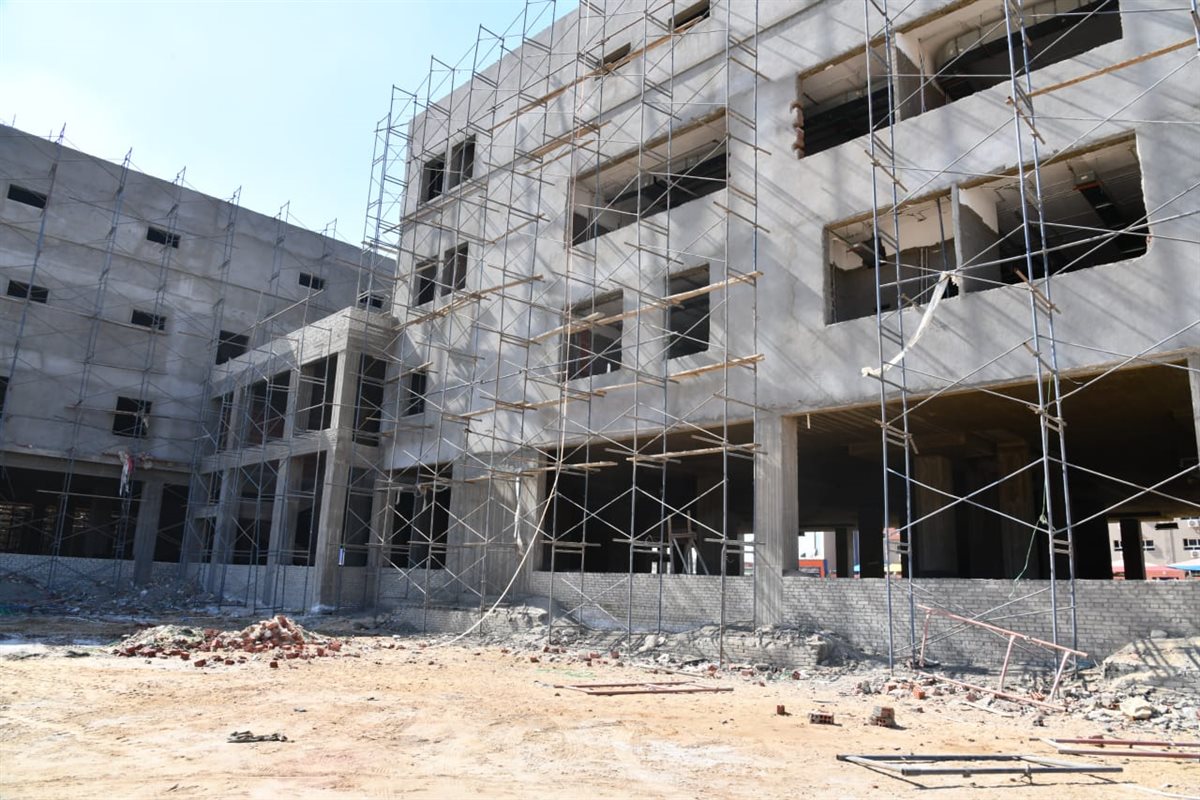 محافظ &nbsp;الفيوم يتفقد الأعمال الإنشائية بمستشفى 
