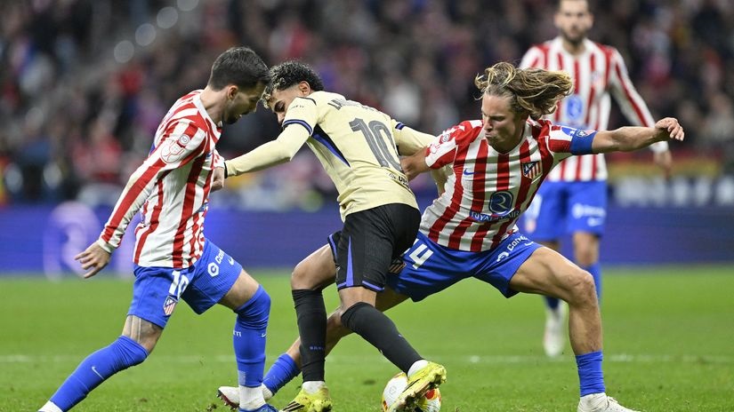 <strong>موعد مباراة برشلونة وأتلتيكو مدريد</strong>