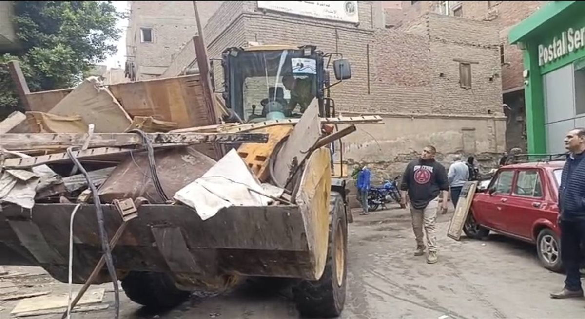 جانب من حملة تصدي المخالفات