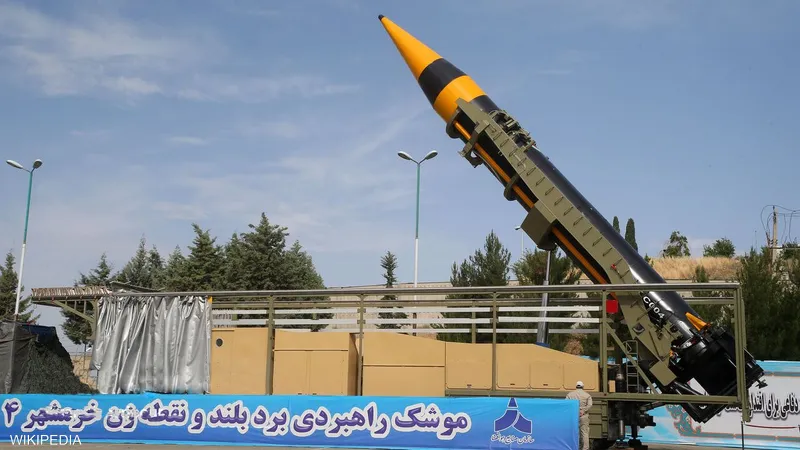 <strong>صواريخ خيبر الإيرانية الانشطارية&nbsp;</strong>
