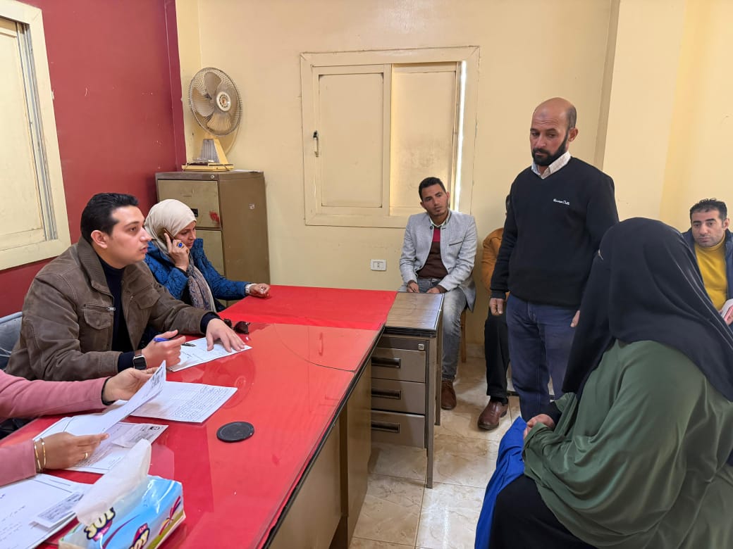نائب المحافظ يتفقد مشروعات الخطة الاستثمارية بأبشواي.. ويعقد لقاءً لخدمة المواطنين بالخالدية