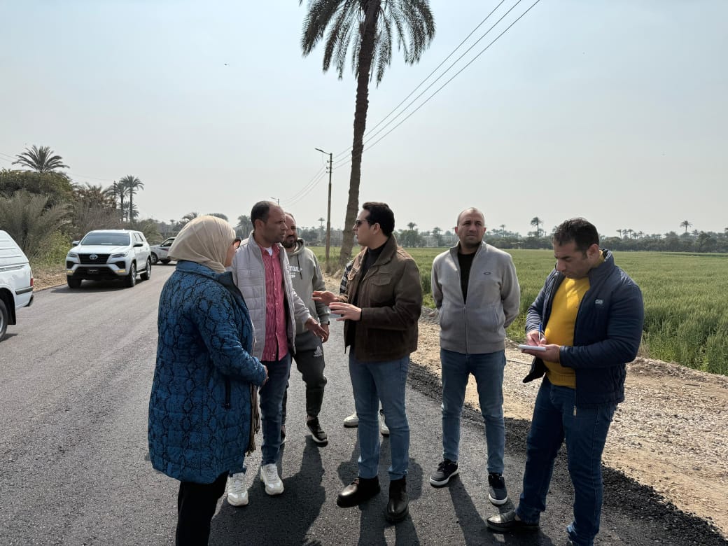 نائب المحافظ يتفقد مشروعات الخطة الاستثمارية بأبشواي.. ويعقد لقاءً لخدمة المواطنين بالخالدية